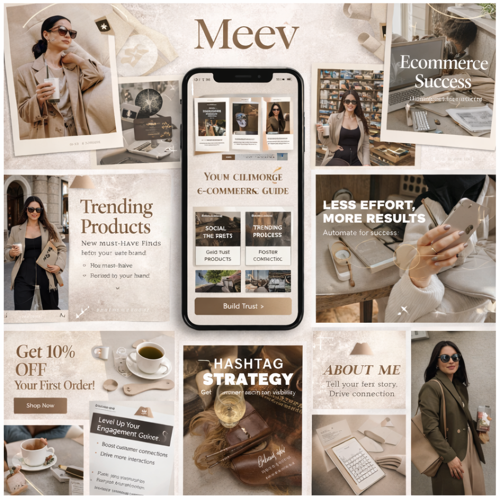 135 Instagram Canva Templates Bundle – Posts, Carousels & Faceless Video Kit