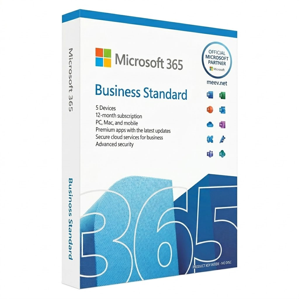 Microsoft Office 365 Standard - Genuine License Warranty 5 Devices