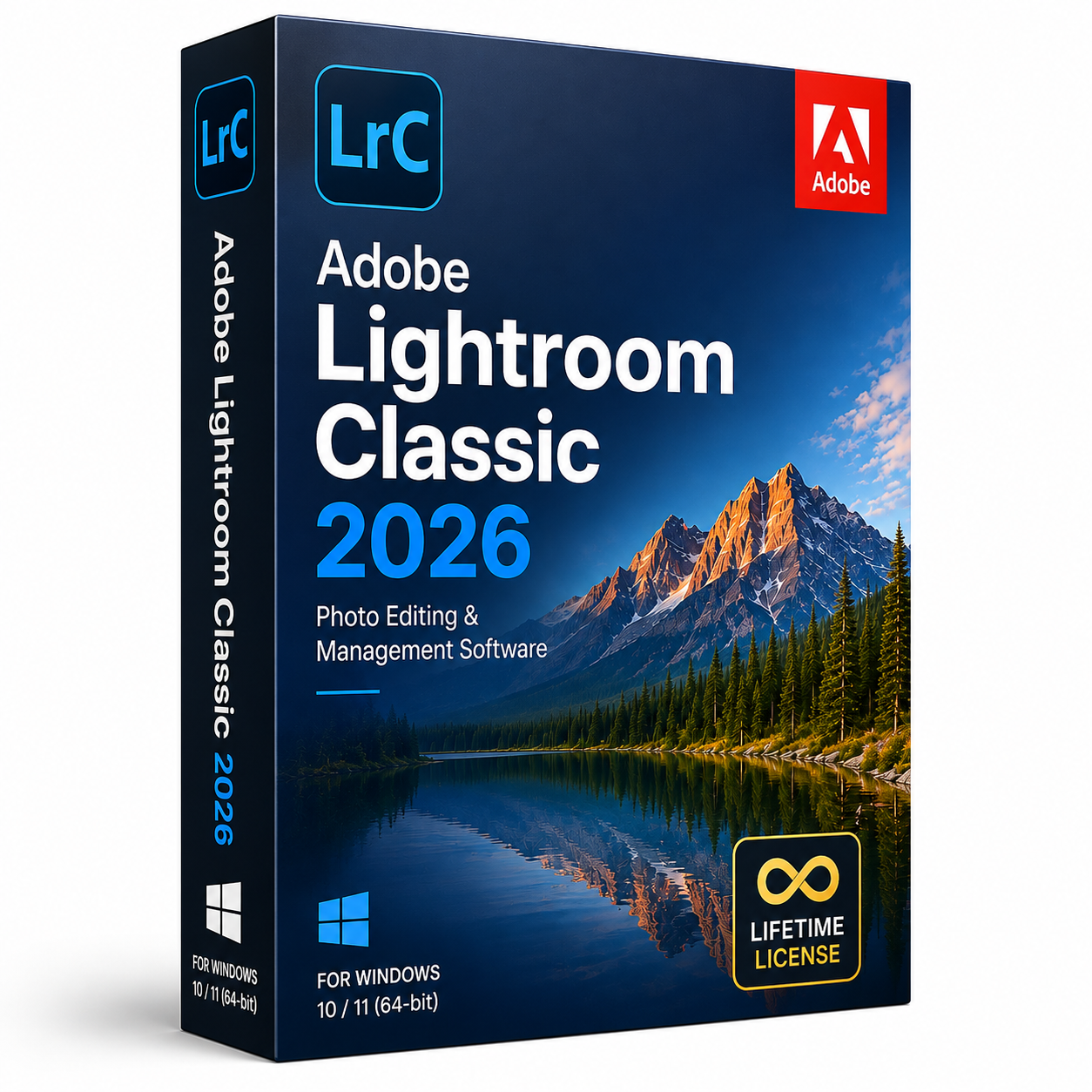 Adobe Lightroom Classic 2026 Lifetime License for Windows