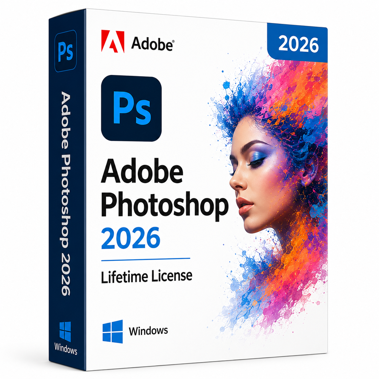 Adobe Photoshop 2026 Lifetime License for Windows