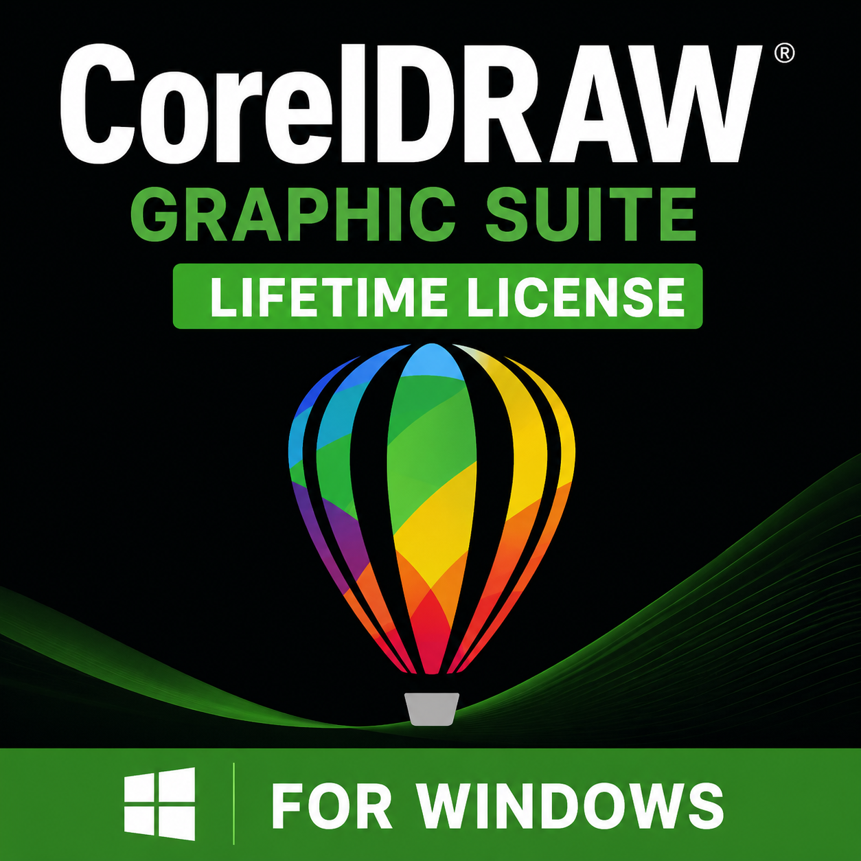 CorelDraw Graphic Suite Lifetime License for Windows