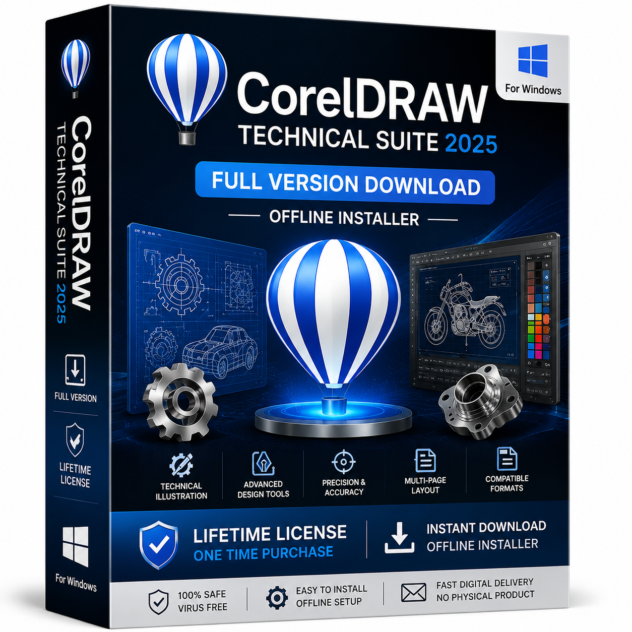 CorelDRAW Technical Suite 2025 - Full Version