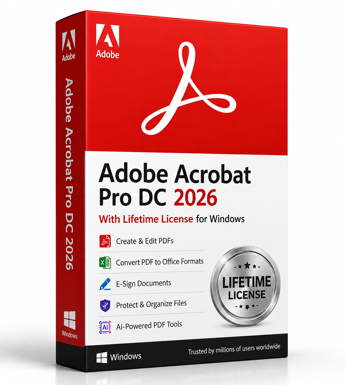 Adobe Acrobat Pro DC 2026 With Lifetime License for Windows
