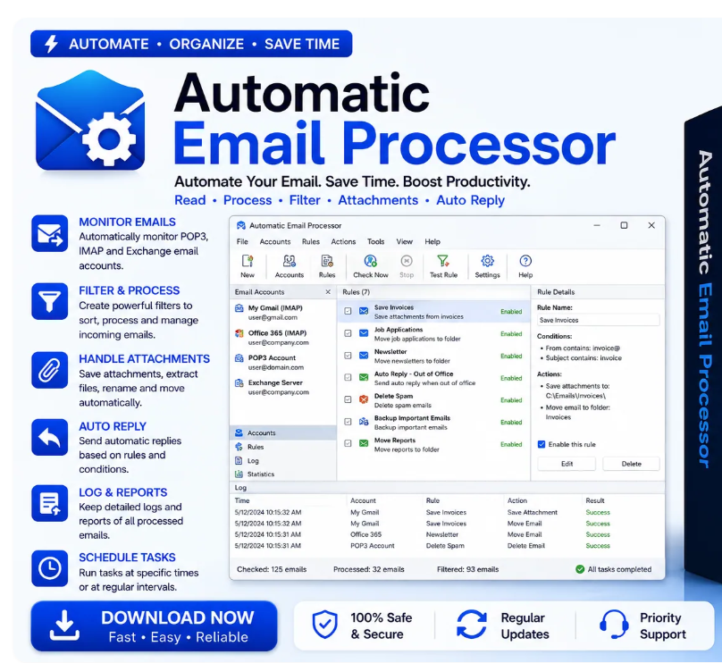 Automatic Email Processor 4 – Lifetime License Full Version Download