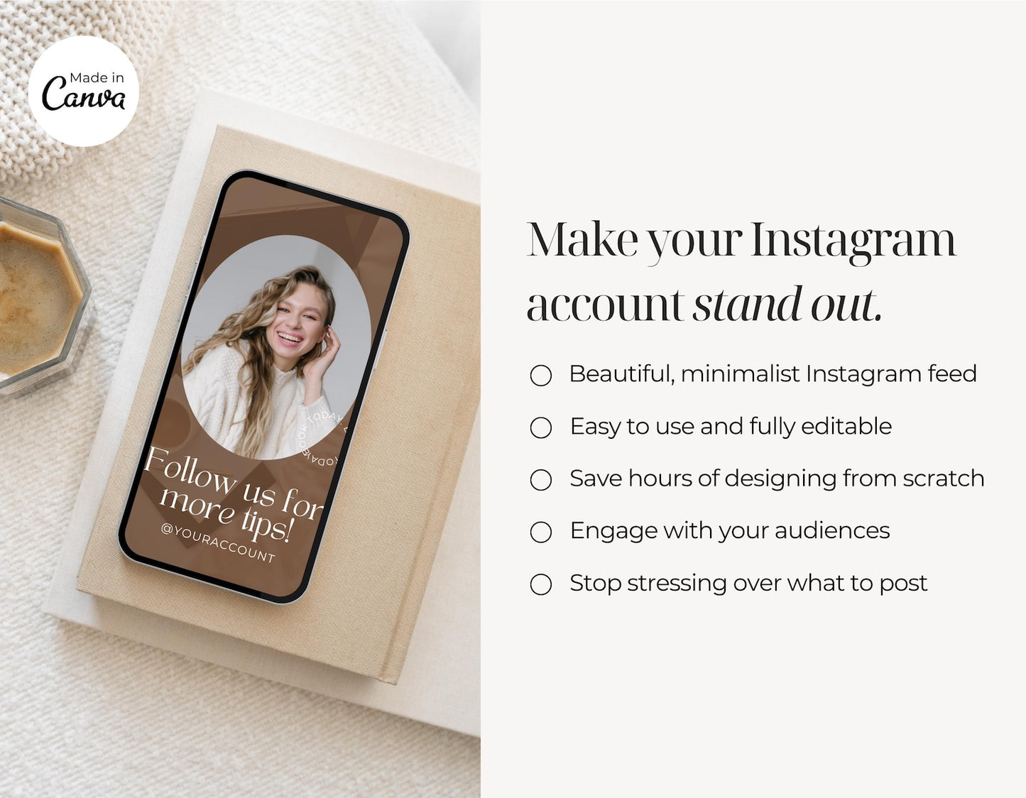 Social Media Manager Templates – Instagram Canva Bundle