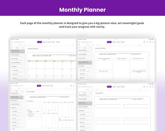 OneNote Digital Planner Bundle 2026–2027 + Undated Planner & Project Manager