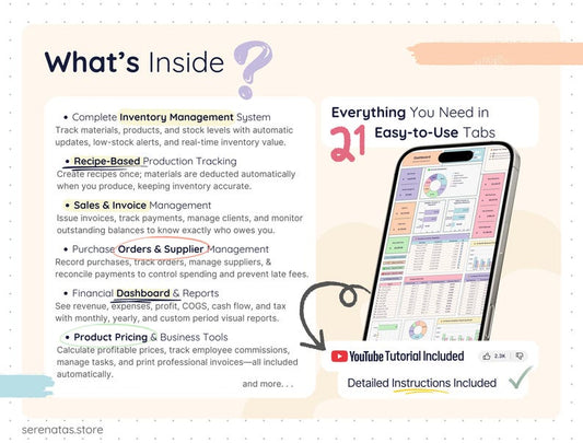 All-in-One Product Business Template – Instant Download