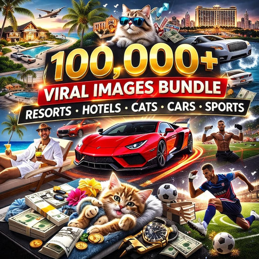 100,000 Viral Reels Mega Bundle – PLR & MRR Rights