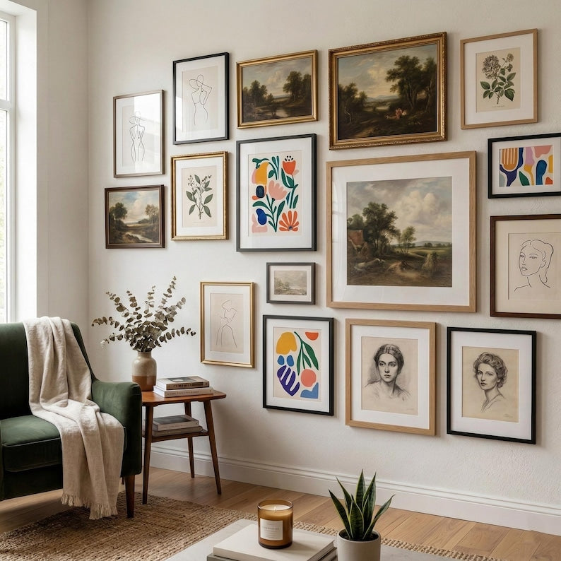 150,000+ Printable Wall Art Bundle with PLR & MRR Rights