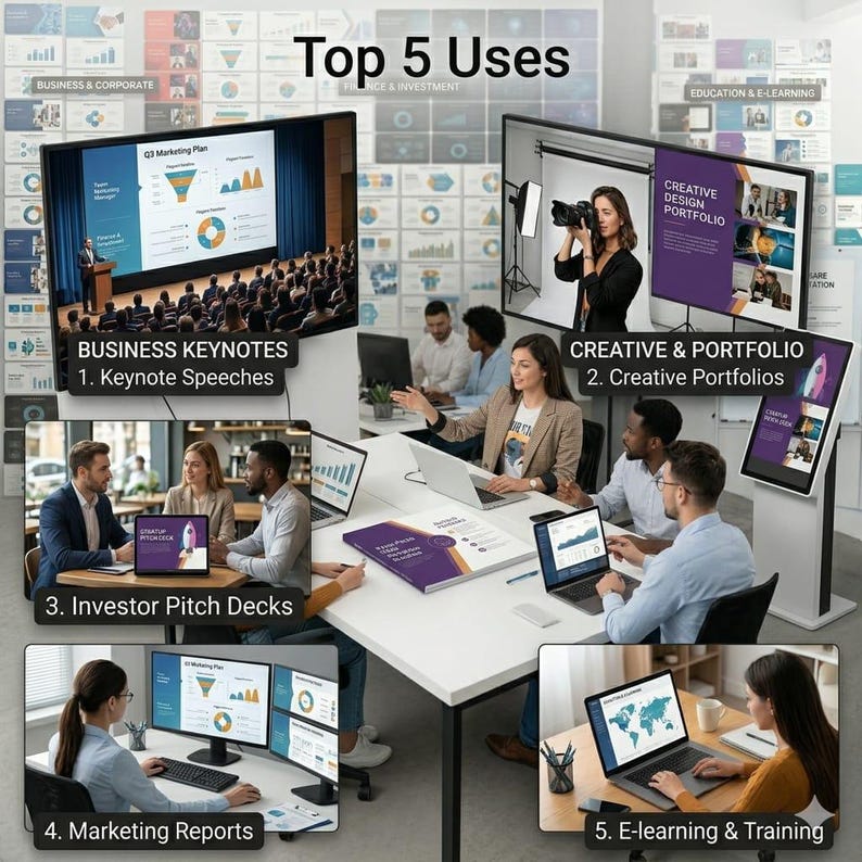 3000 PowerPoint Templates Bundle – Instant Download