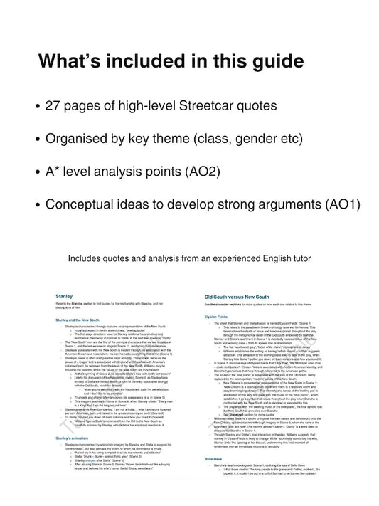A* Othello Quote Bank PDF – A Level English Literature Revision Guide