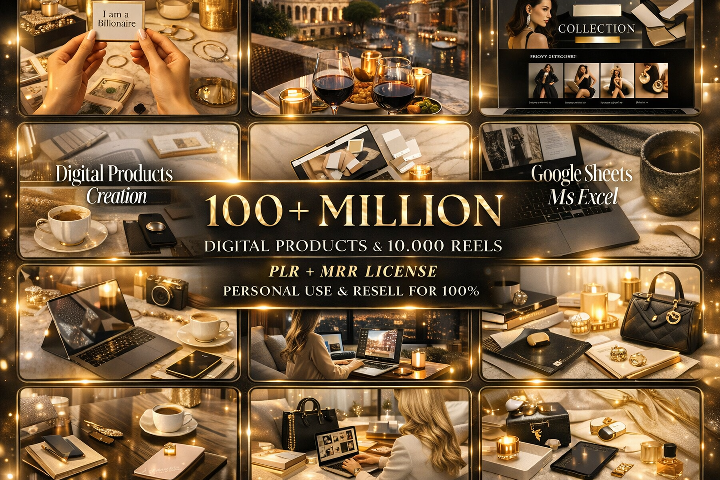 faceless brand content bundle with editable assets