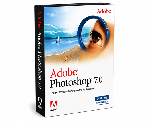 Adobe Photoshop 7.0 Lifetime License for Windows