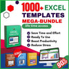 11000+ Excel, Word, PowerPoint, Power BI Templates Mega Bundle – Digital Download, Business, Finance & Productivity Tools MEEV