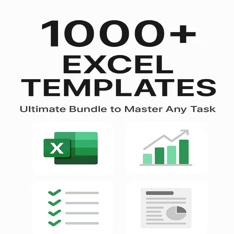 11000+ Excel, Word, PowerPoint, Power BI Templates Mega Bundle – Digital Download, Business, Finance & Productivity Tools MEEV