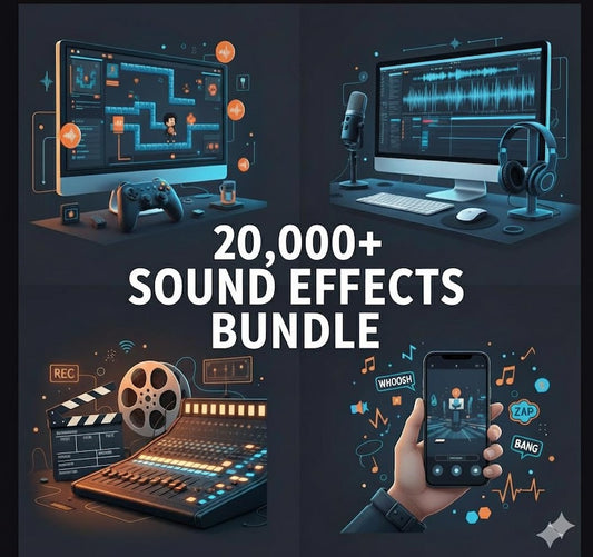 20000 Sound Effects Bundle cover preview
