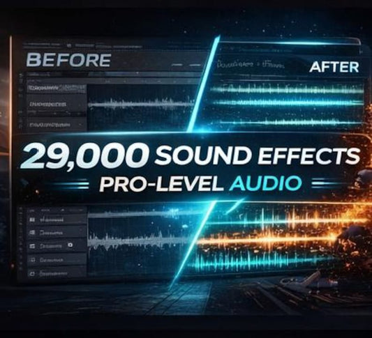 29,000+ sound effects library for creators