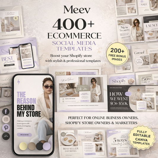 400 Instagram Canva Templates Bundle – Posts, Reels, Stories & Highlights