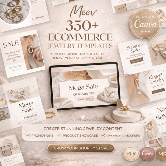 Branded Instagram Feed Canva Templates – Social Media Branding Kit