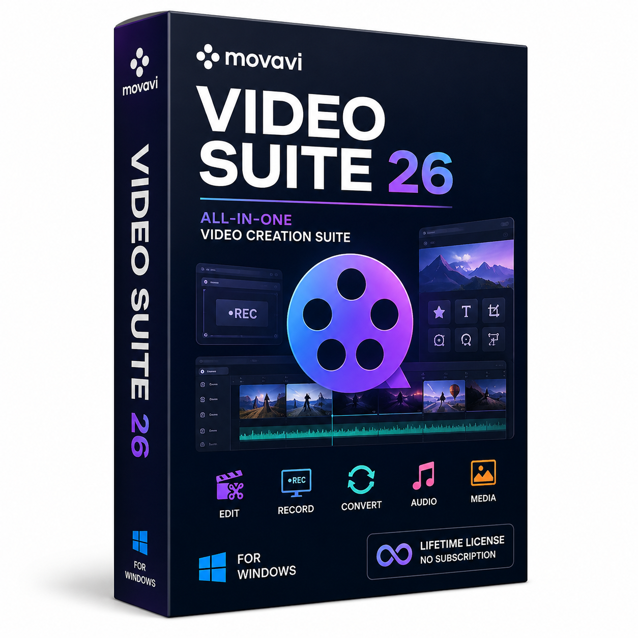 Movavi Video Suite 26 Lifetime License For Windows