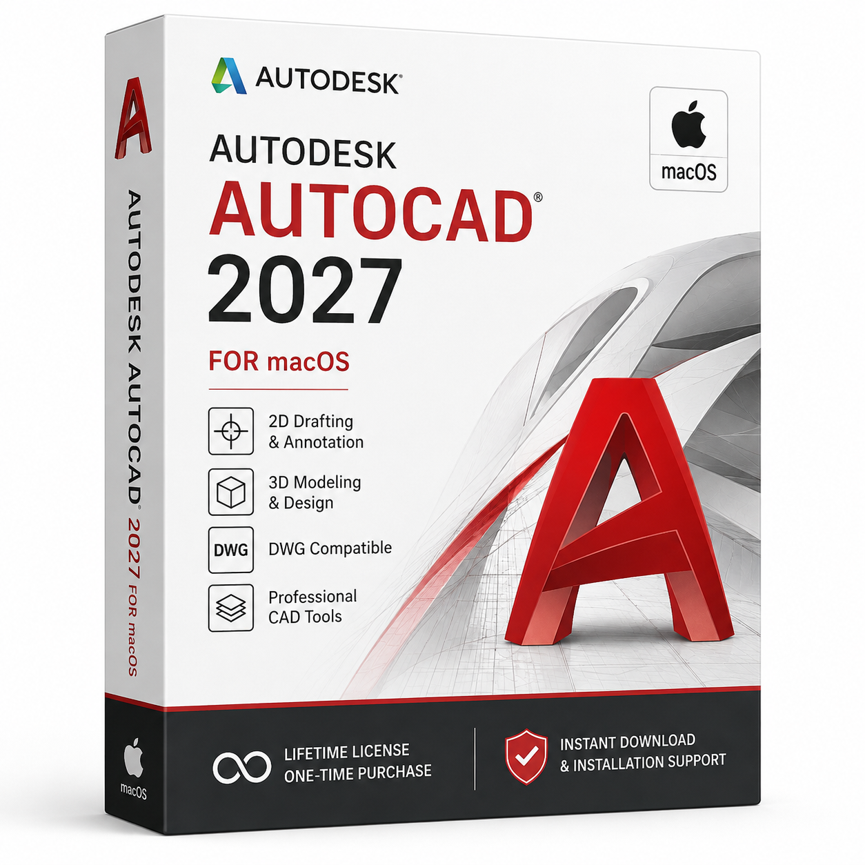 Autodesk AutoCAD 2027 Lifetime License for Mac