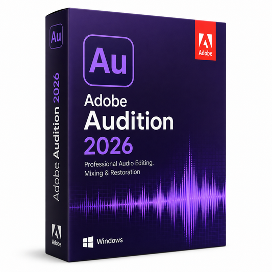 Adobe Audition 2026 Lifetime Licence for Windows