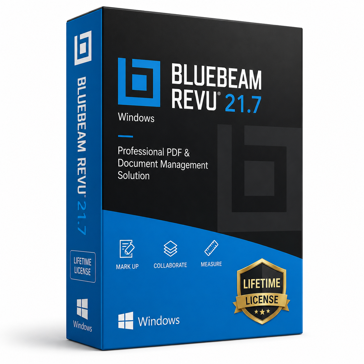 Bluebeam Revu 21.7 Lifetime License for Windows
