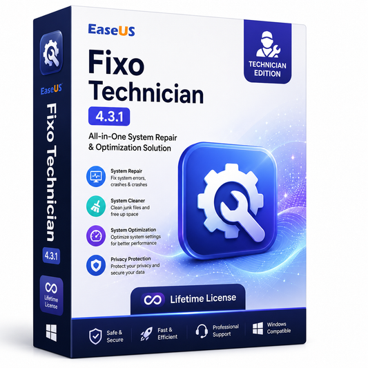EaseUS Fixo Technician 4.3.1 – Lifetime License