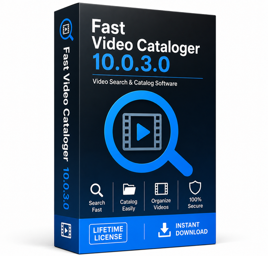 Fast Video Cataloger – Lifetime License | Instant Download for Windows