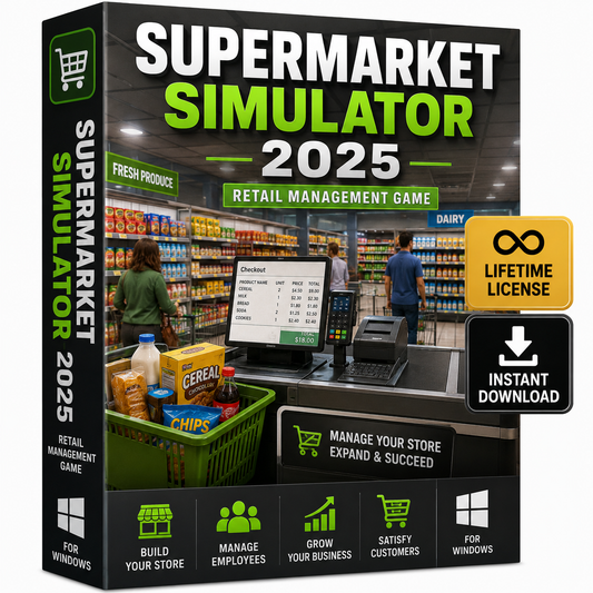 Supermarket Simulator 2025 – Lifetime License |Download Windows Game