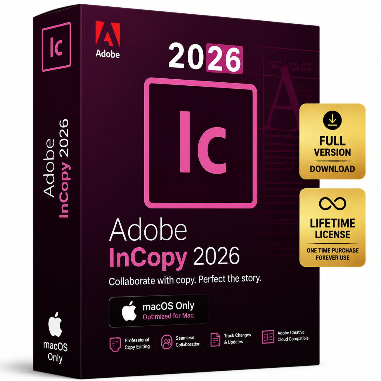 Adobe InCopy 2026 Full Version for Mac