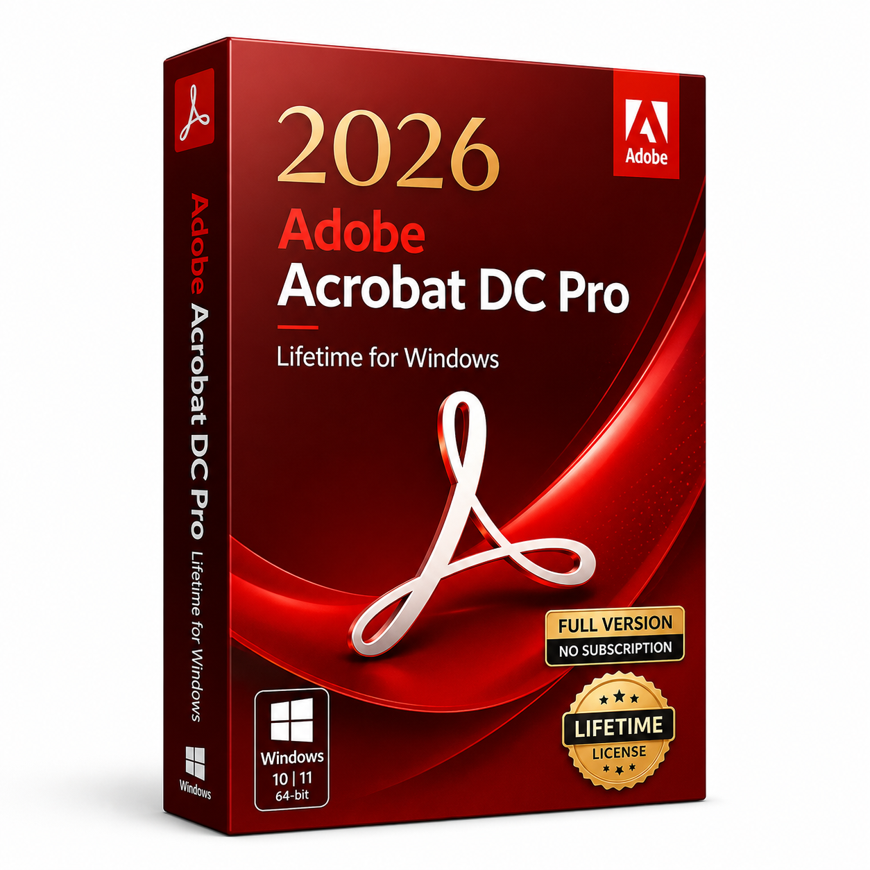 Adobe Acrobat DC Pro 2026 Lifetime for Windows