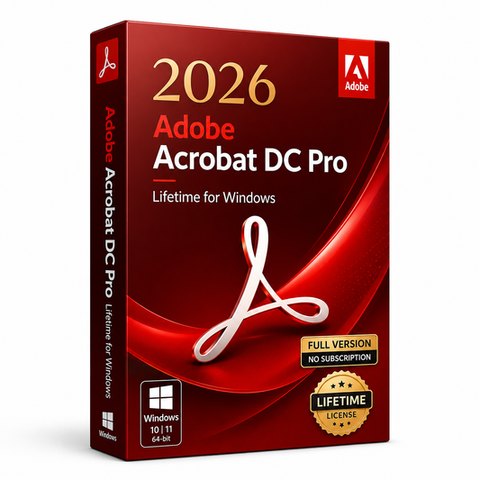 Adobe Acrobat DC Pro 2026 Lifetime for Windows
