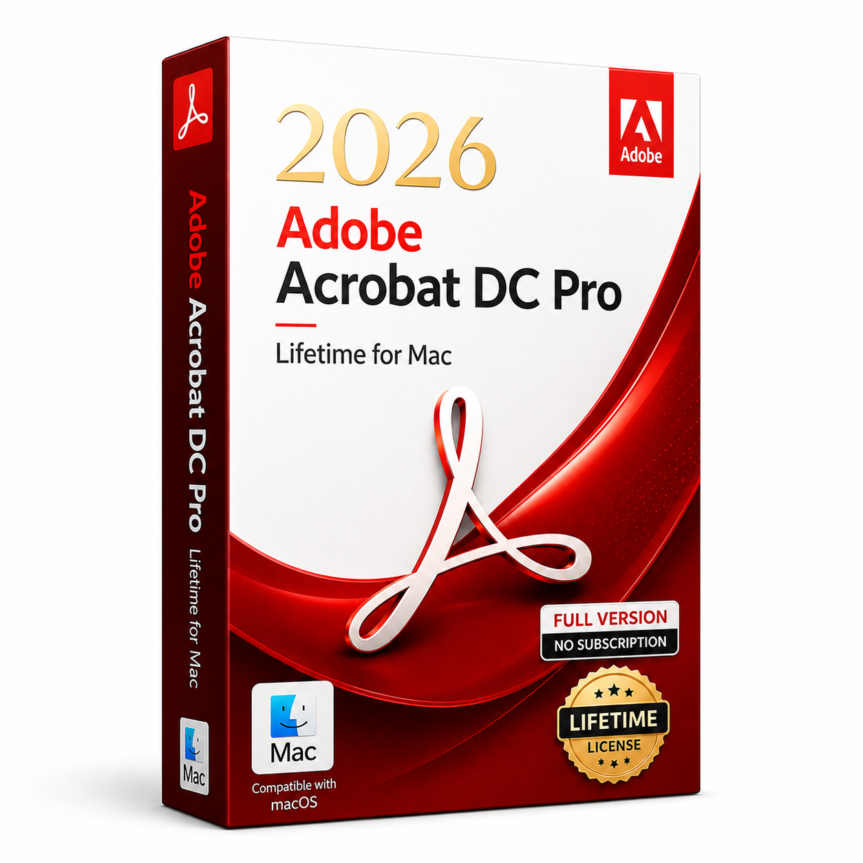 Adobe Acrobat DC Pro 2026 Lifetime for Mac
