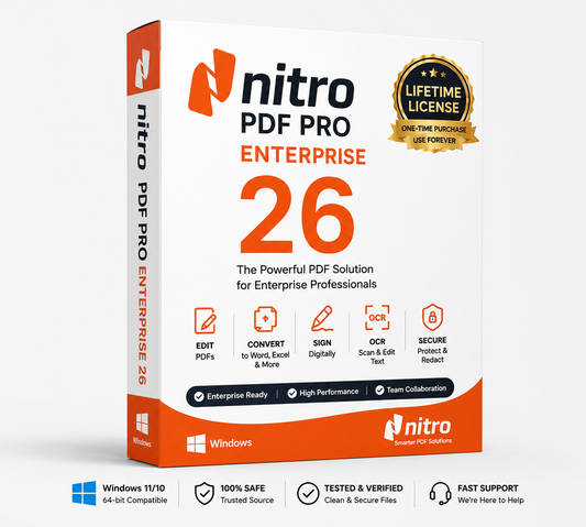 Nitro PDF Pro Enterprise 26 – Lifetime License Download
