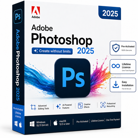 Adobe Photoshop 2025 - Pre Activated Lifetime