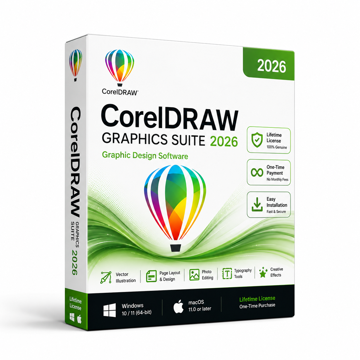 CorelDRAW Graphics Suite 2026 - Graphic Design Software