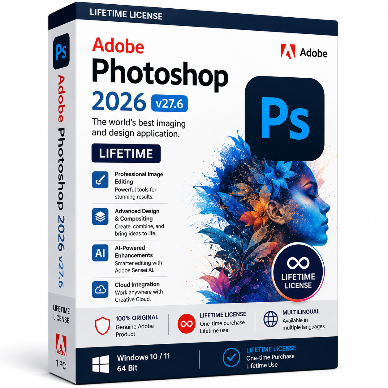 Adobe Photoshop 2026 v27.6 Lifetime