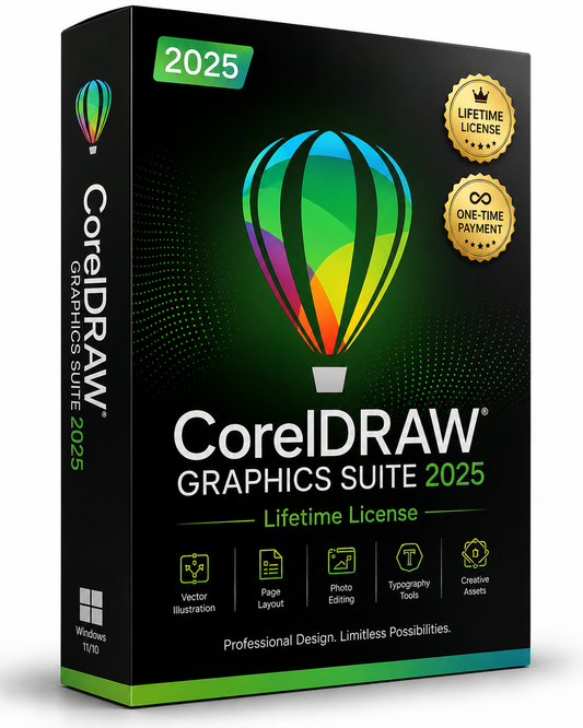 CorelDRAW Graphics Suite 2025 – Instant Download