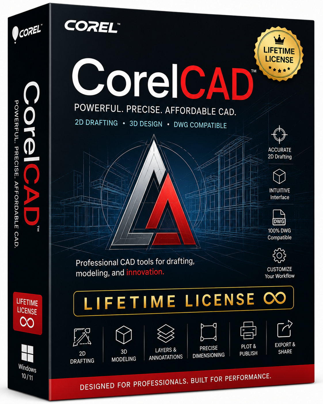 CorelCAD – Lifetime License