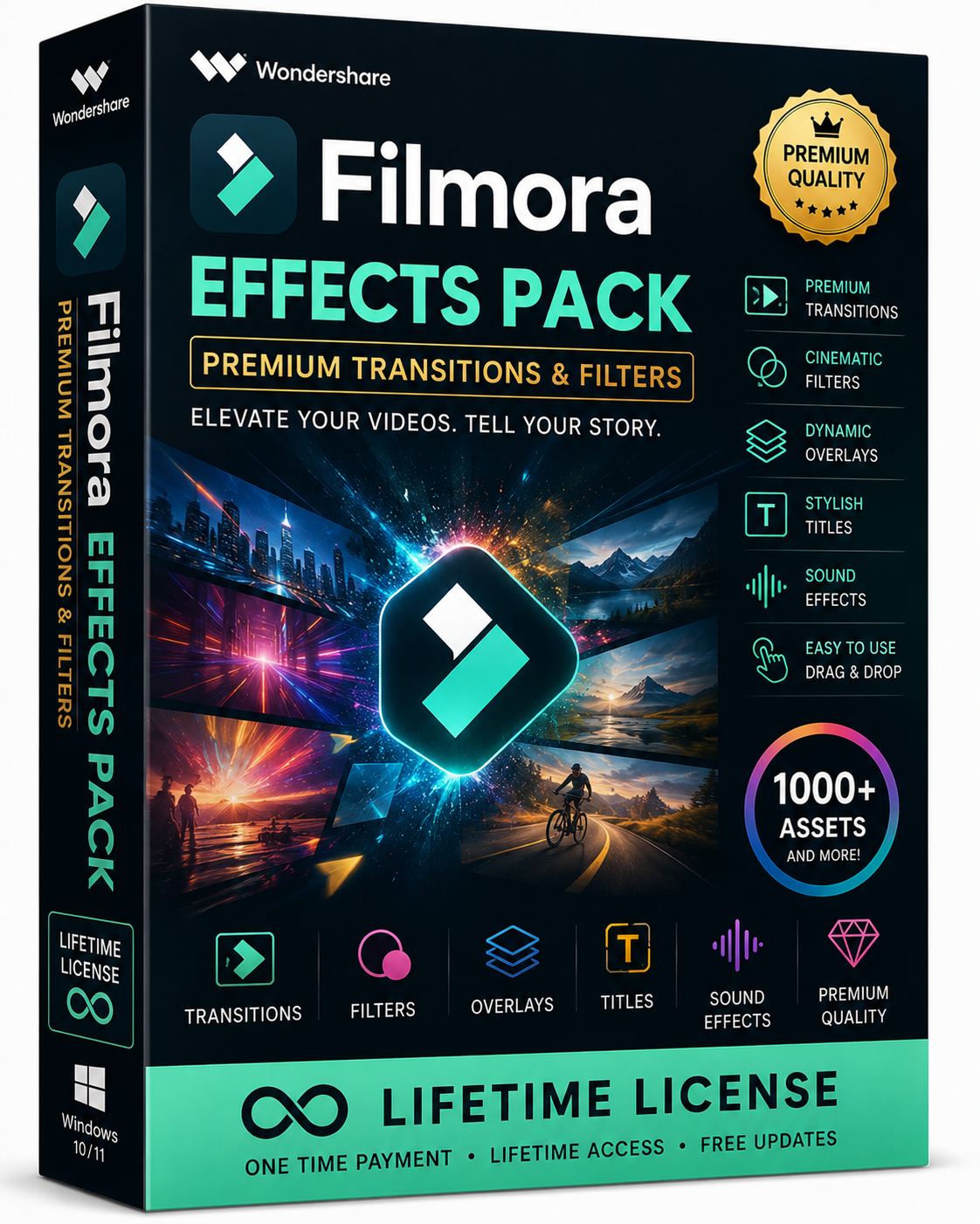 Wondershare Filmora Effects Pack – Instant Download