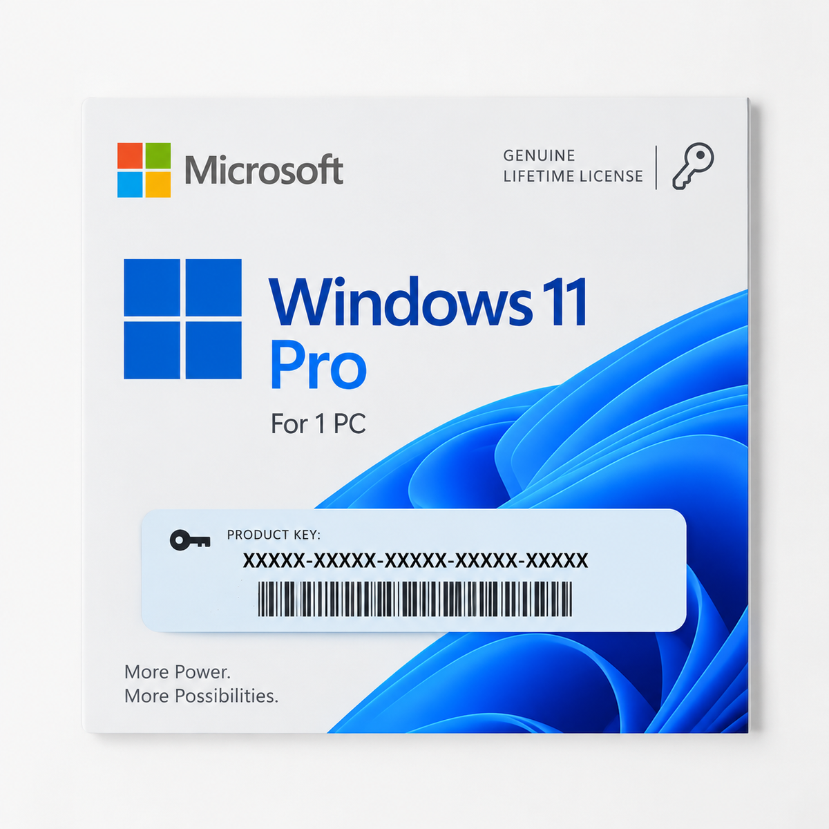 Windows 11 Pro Retail Key – Genuine Lifetime License for 1 PC