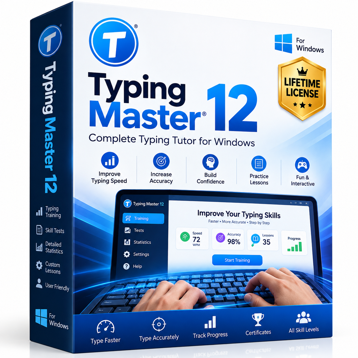 Typing Master 12 Lifetime License For Windows