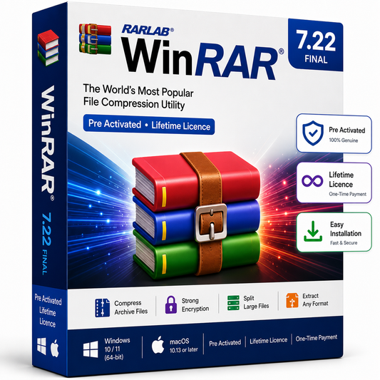 WinRAR Professional 7.22 - Pre Activated Lifetime