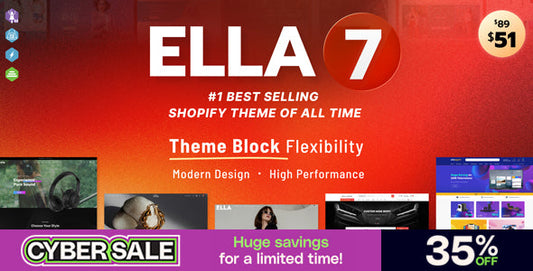 Ella Shopify Theme – Responsive, Fast & Customizable E-Commerce Theme MEEV