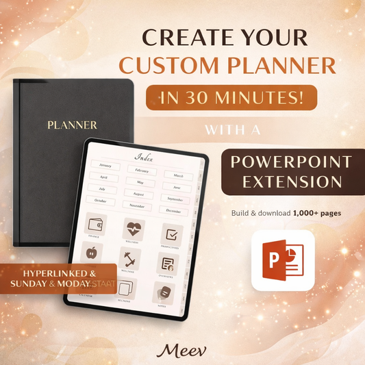PowerPoint Planner Creator Add-In for GoodNotes & Digital Planners
