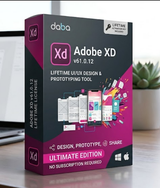 Adobe XD Lifetime - UI UX Design Prototyping Tool