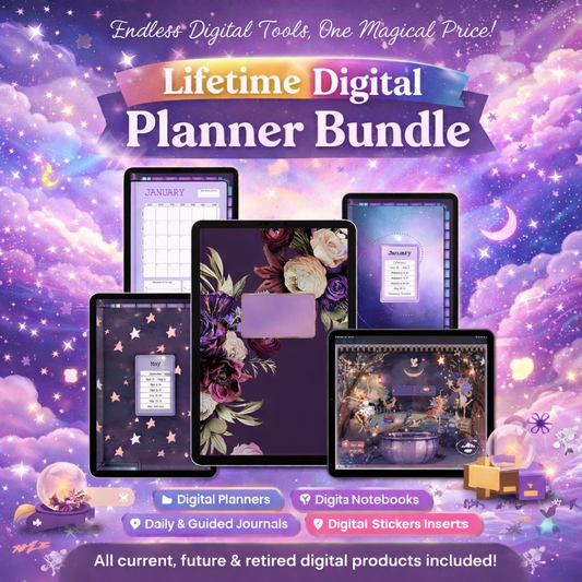 Ultimate Digital Planner Bundle with Stickers & Notebooks Kit