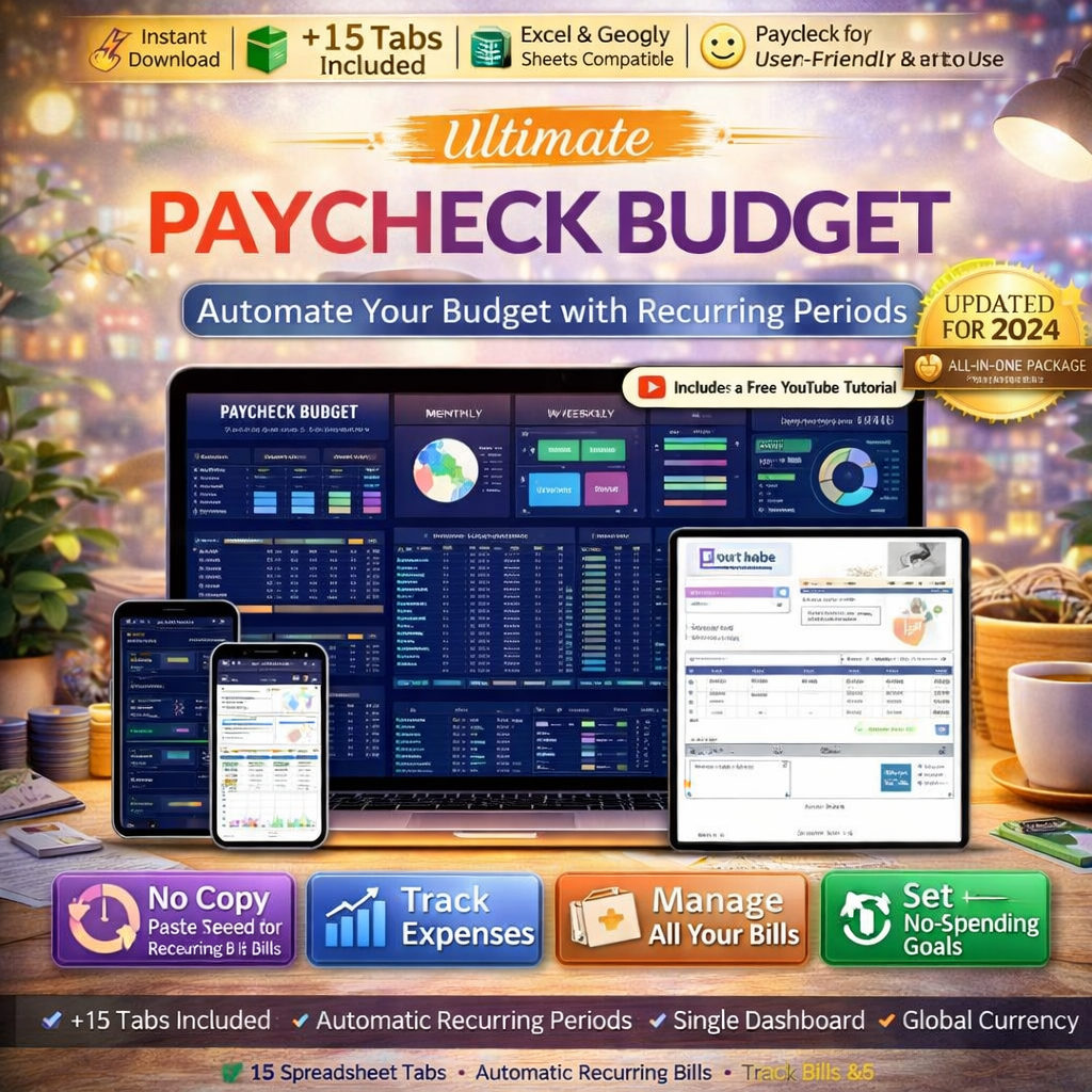 Debt tracker spreadsheet with payoff calculator