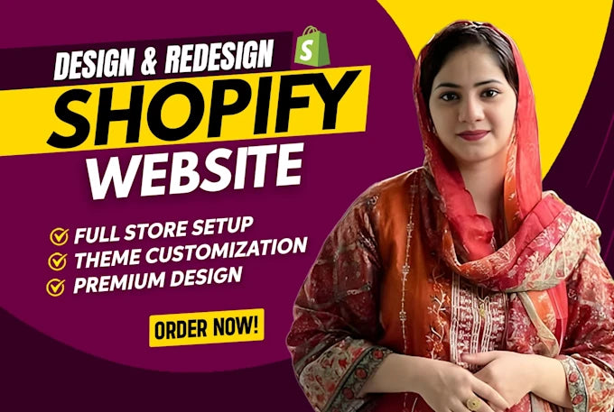 Shopify Store Design & Dropshipping Ecommerce Website Service
